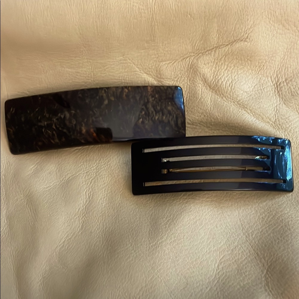 Vintage France Luxe Barrettes
Made in France